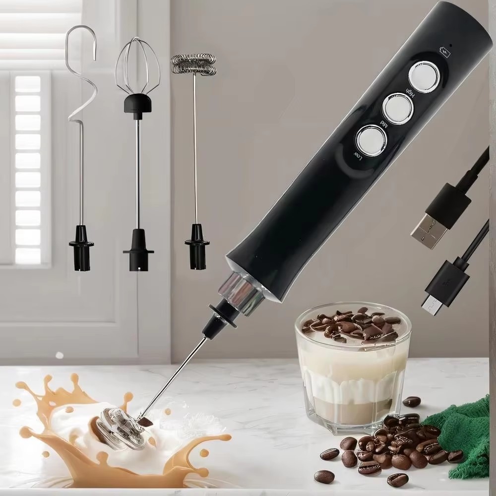 Yogurt Maker Electric - Pengocok susu listrik nirkabel dapat diisi
