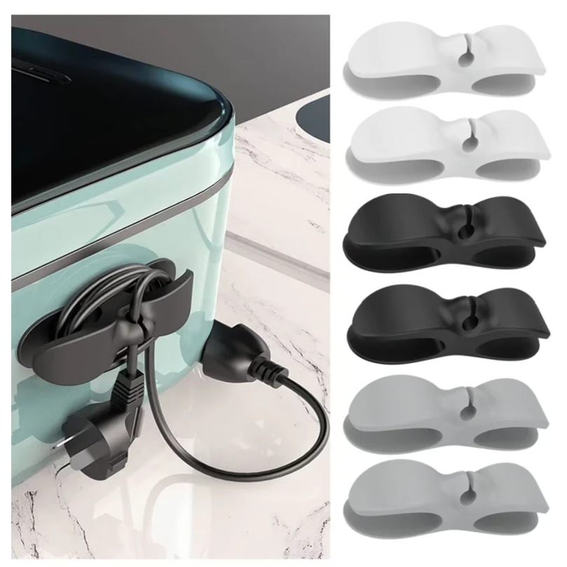 Kitchen Appliances Holder - Penjepit Pengatur Kabel, Penggulung Kabel, Klip