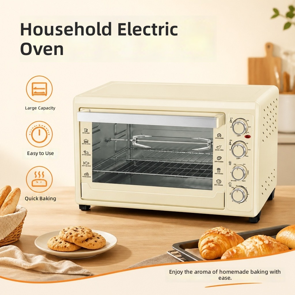 Kitchen Appliances Ideas - Oven Listrik 60L, Mesin Pemanggang 4