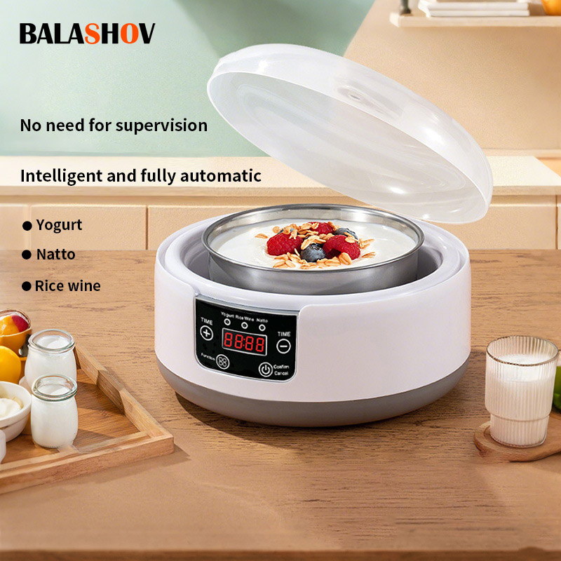 Pembuat Yogurt Mini Elektrik 1 - Yogurt Maker Electric ulasan dan harga