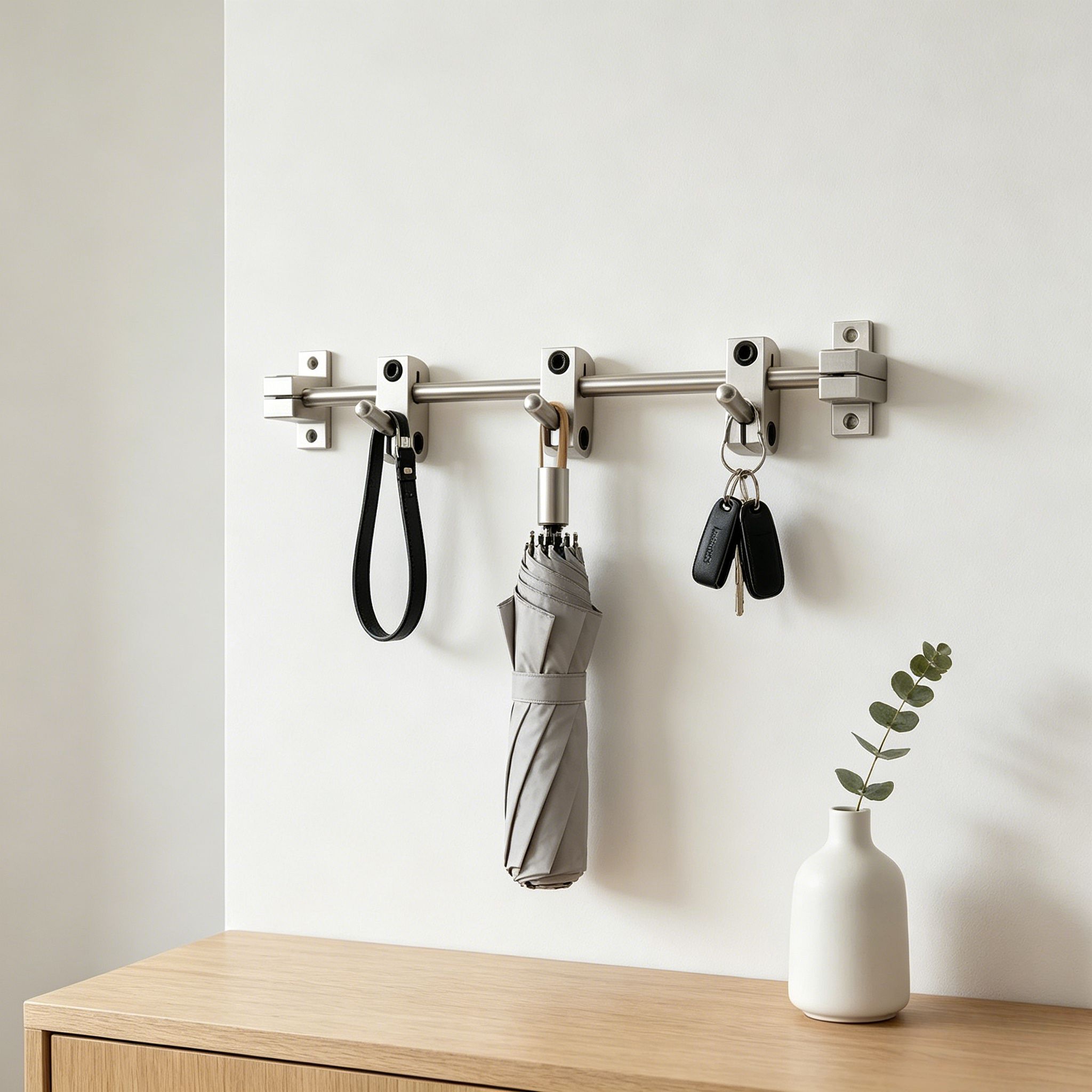 Rak Gantungan Kunci, Topi, dan - Kitchen Appliances Holder ulasan dan harga