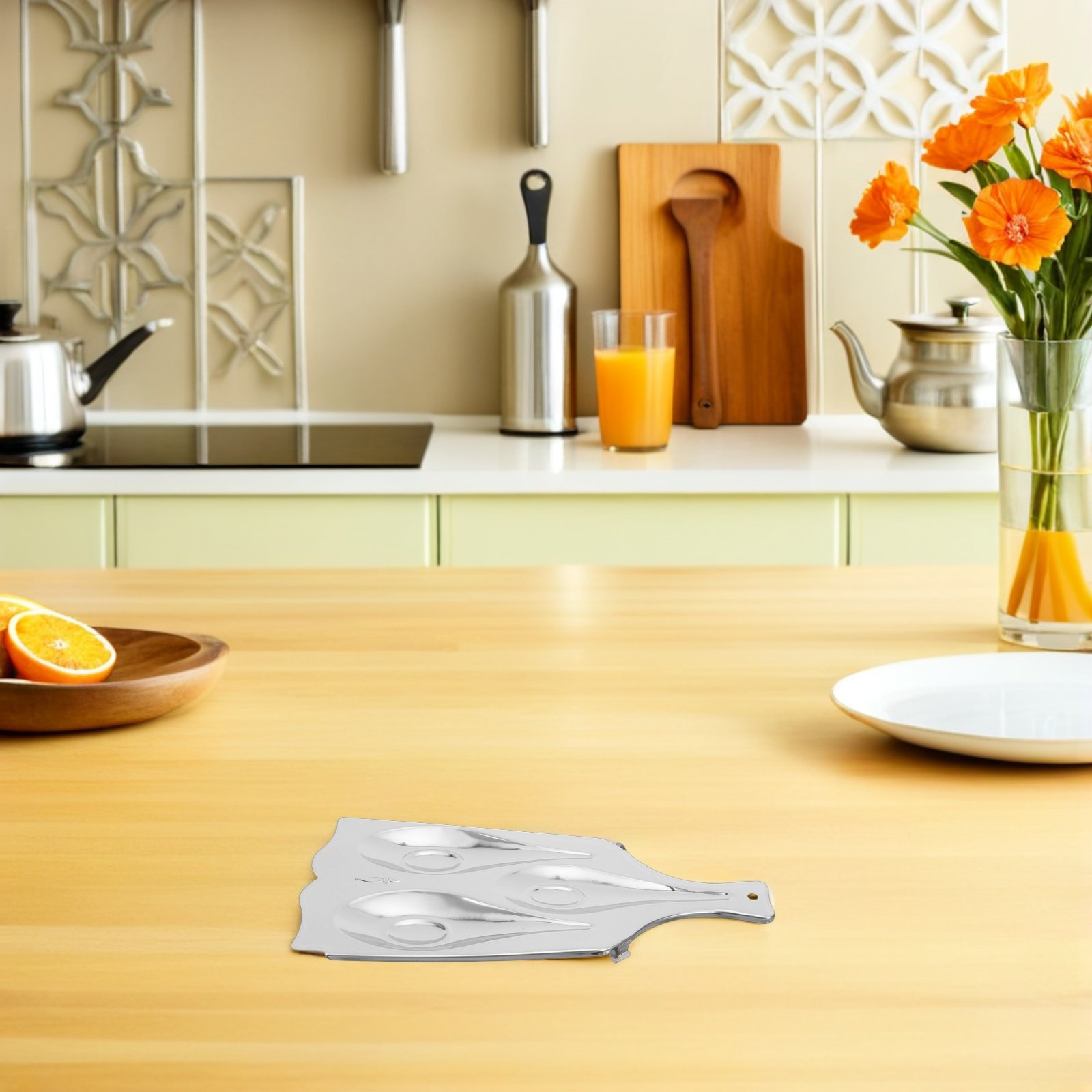 Penyangga Sendok Tiga Komparte - Kitchen Appliances Holder ulasan dan harga