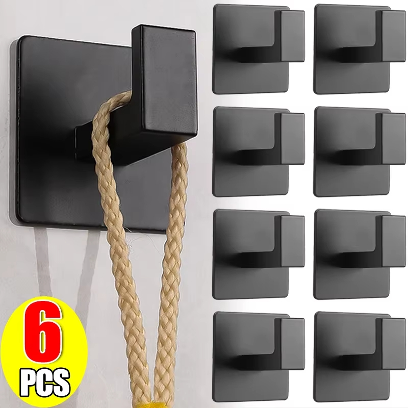 1/6 Buah Kait Dinding Berperek - Kitchen Appliances Holder ulasan dan harga
