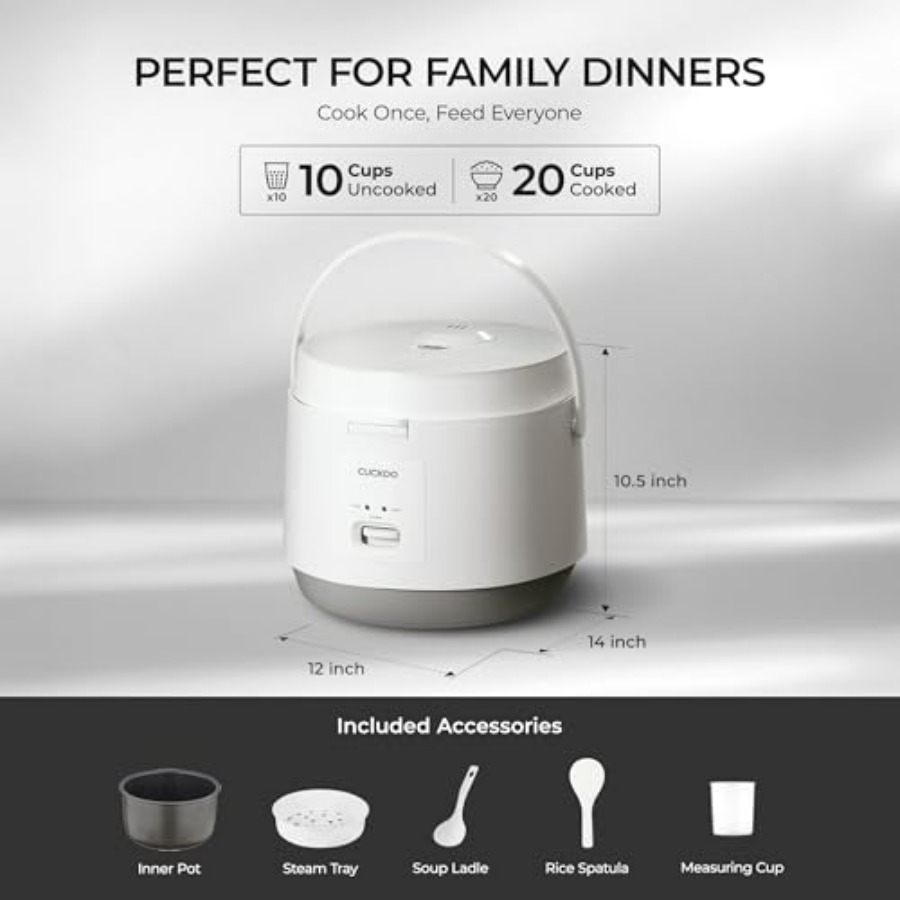 Penanak Nasi Dasar 10-Cup (Seb - Rice Cooker 10 Cup ulasan dan harga