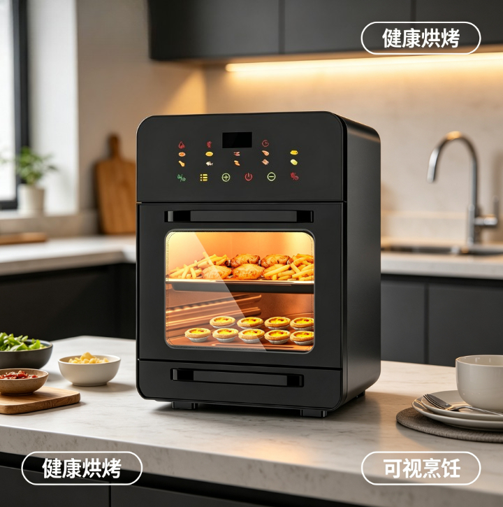 Oven Penggoreng Udara Kecil 3- - Kitchen Appliances Combo ulasan dan harga