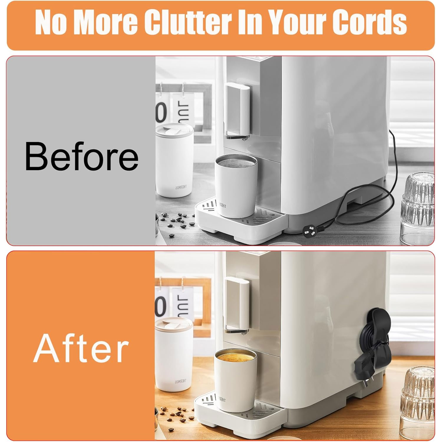 Pengikat Kabel Perekat Mandiri - Kitchen Appliances Holder ulasan dan harga