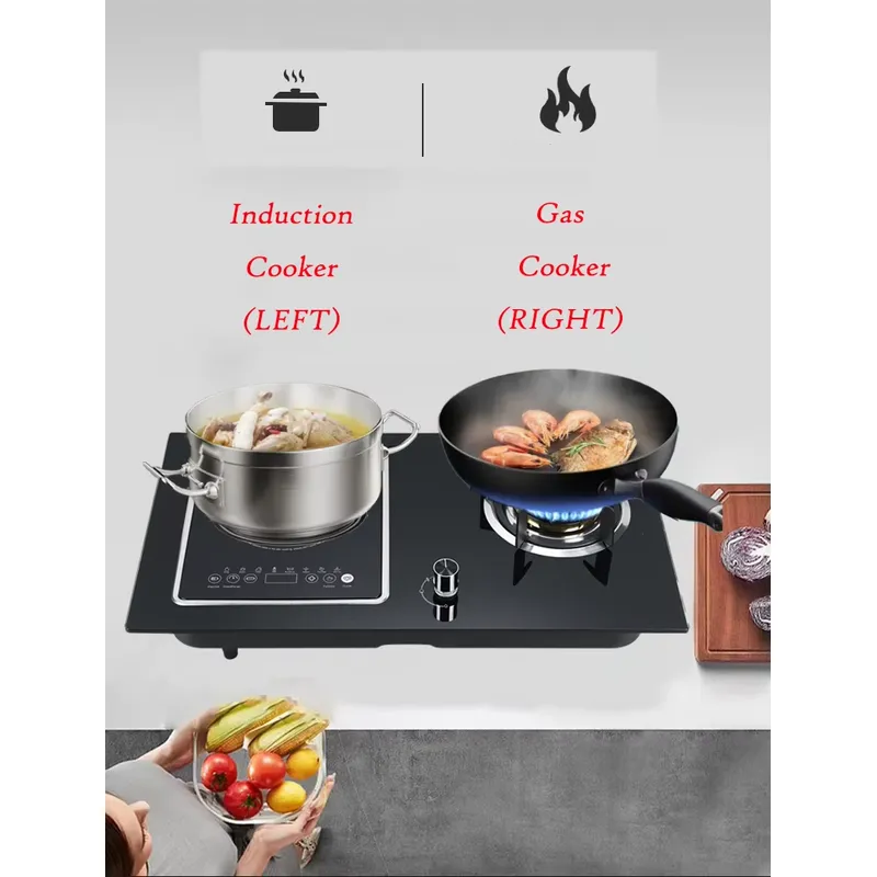 Kompor Induksi Gas Terintegras - Kitchen Appliances Combo ulasan dan harga