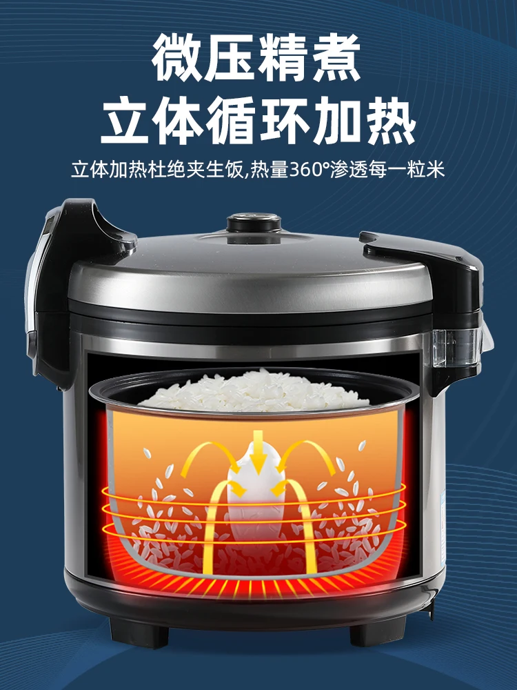 Penanak nasi komersial kapasit - Rice Cooker 10 Cup ulasan dan harga